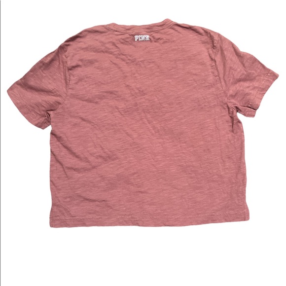 VS Pink “A Little Bit Dramatic” Cropped Tee - Picture 3 of 6